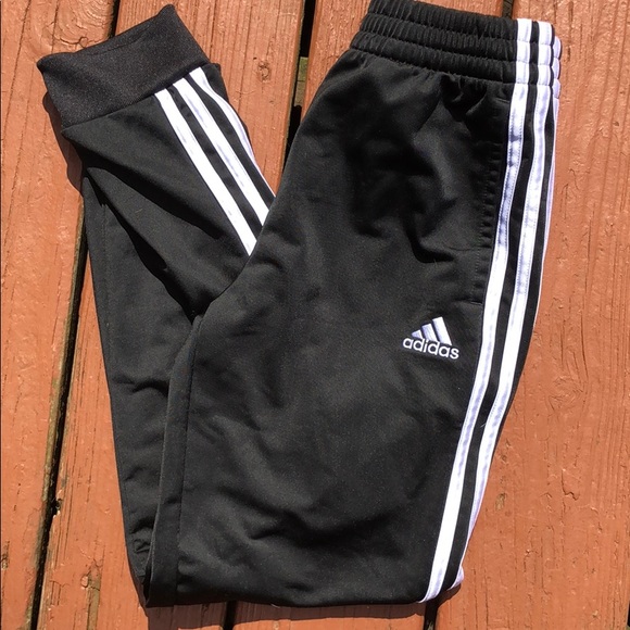 polyester adidas joggers